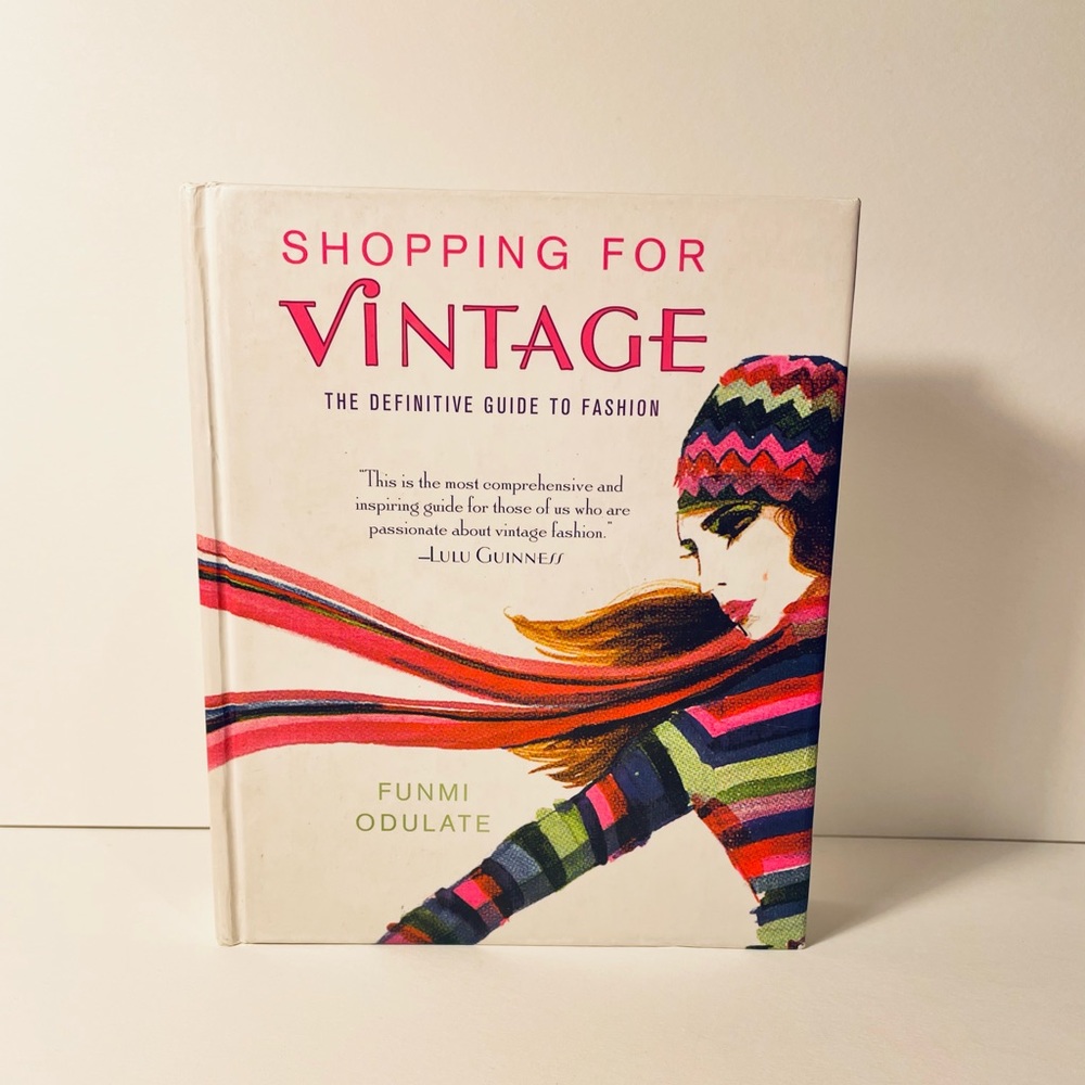 Shopping For Vintage by Funmi Odulate hardcover book